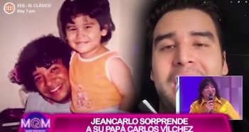 Carlos Vílchez recibió una sorpresa