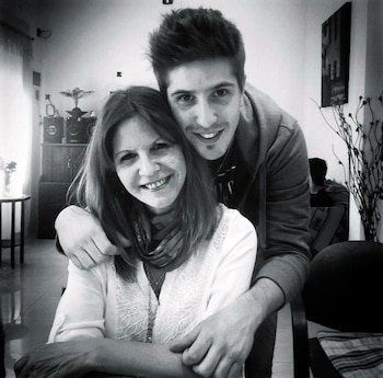 Él y su mamá fueron