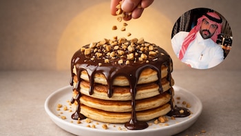 Receta de pastel de chocolate con hot cakes al estilo de Massad de La Casa de los Famosos: fácil y con pocos ingredientes