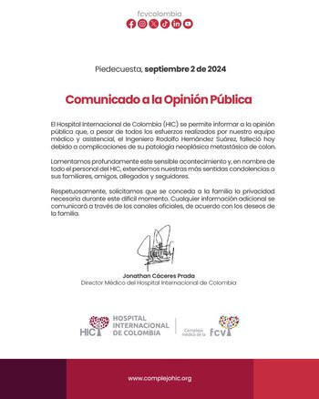 El Hospital Internacional de Colombia