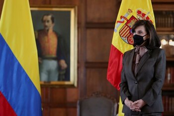 La canciller de Colombia, Claudia