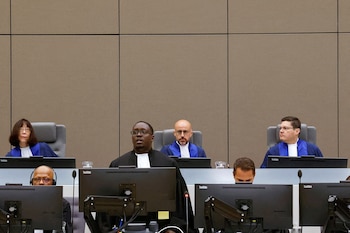 La Corte Penal Internacional respondió a las sanciones de Estados Unidos con una defensa de su independencia y de su función bajo el Estatuto de Roma. (REUTERS/Piroschka van de Wouw/Pool/File Photo)
