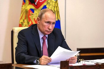 09/06/2020 El presidente de Rusia, Vladimir Putin
POLITICA INTERNACIONAL
Alexei Nikolsky/Kremlin/dpa