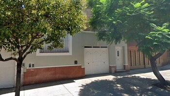 El frente de la propiedad