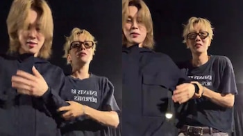 Jimin y j-hope de BTS soprenden grabando TikTok a horas del primer concierto en Lima: “Perú, estamos listos”