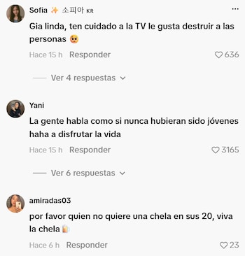 Los seguidores de Gia Meier cuestionaron la exposición de la conductora