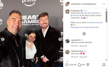 La actriz posó con su