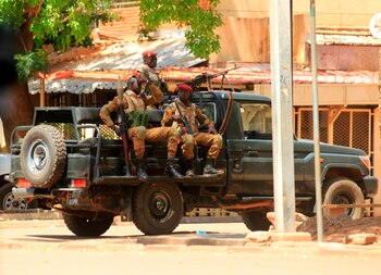 Fuerzas de seguridad de Burkina