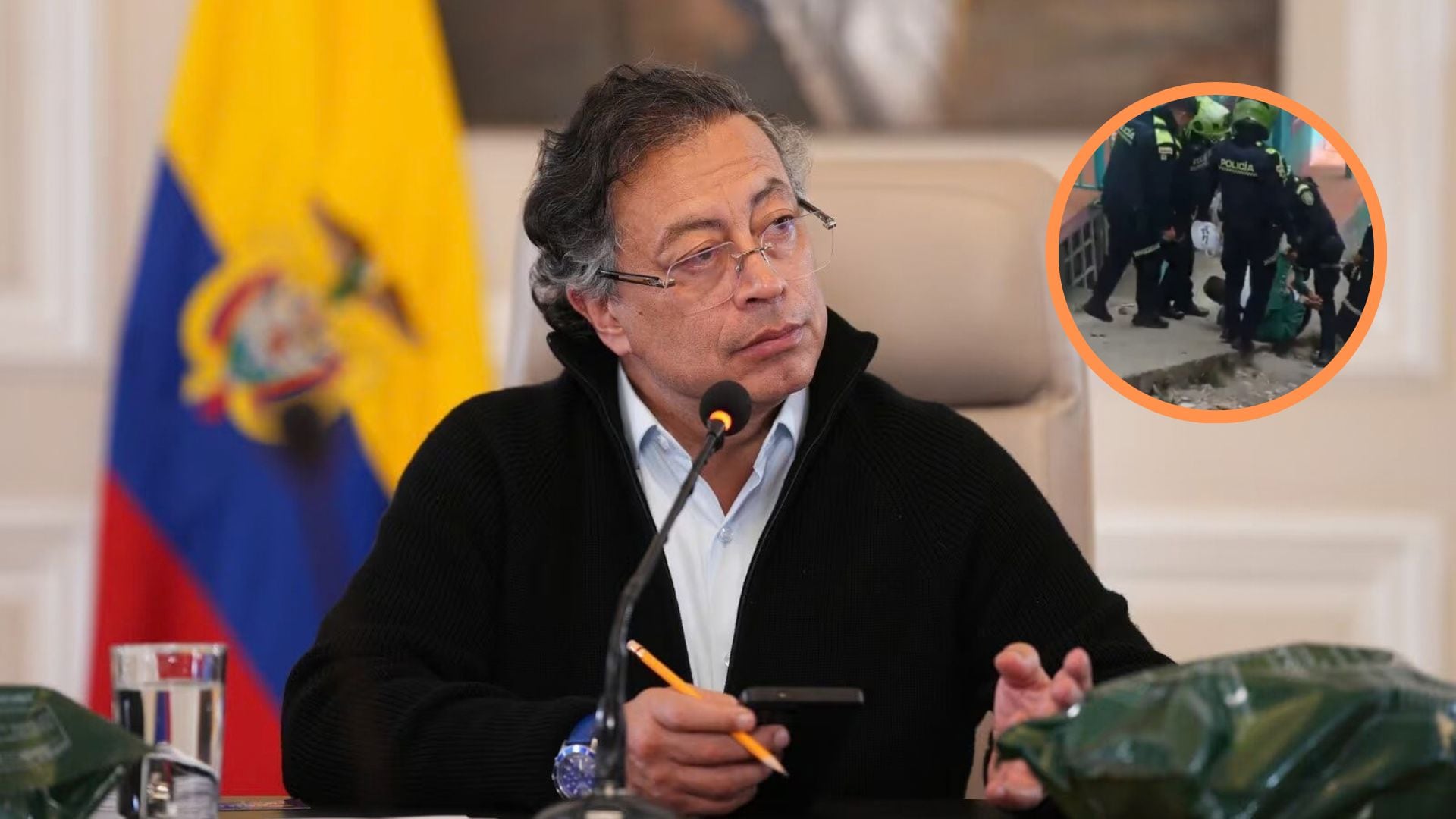 El pronunciamiento de Gustavo Petro fue hecho a través de su cuenta oficial de X - crédito Juan Diego Cano/Presidencia de Colombia/Redes sociales