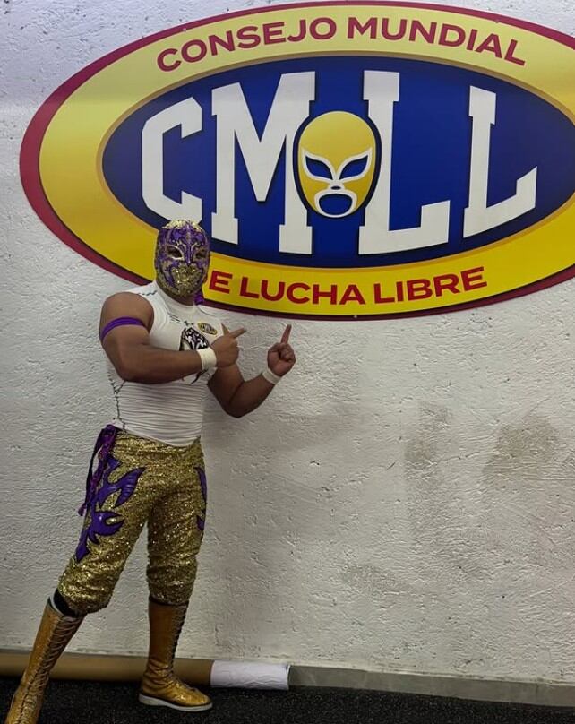 El 18 de julio enfrentará a grandes nombres del pancracio nacional con la esperanza de llegar a la final del 25 de julio en la Arena México. (Cortesía CMLL)