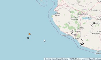 Temblor reportado en Jalisco.
(SSN)