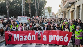 La manifestación 'Mazón a presó'