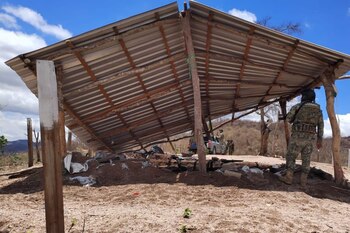Los campamento estaban abandonado; no