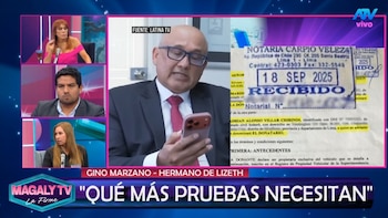 Lizeth Marzano: Notario Donato Carpio