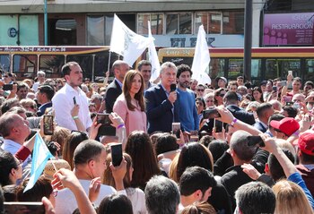 El presidente Macri y la