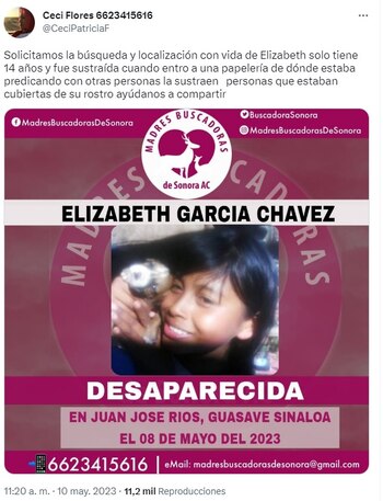 Ceci Flores confirmó que la