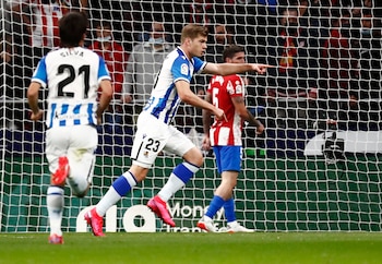 Sorloth en la Real Sociedad. (REUTERS/Javier Barbancho)