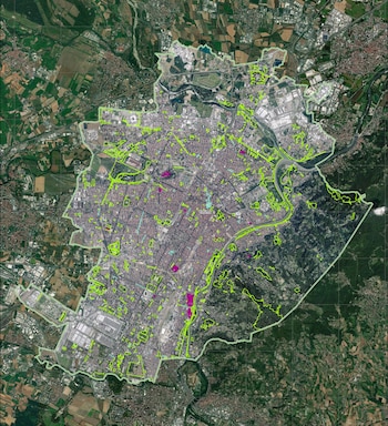 La expansión de las instalaciones de atención médica en el mundo vistas desde el espacio