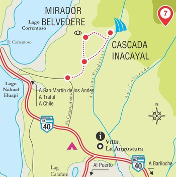 La zona que fue rastrillada