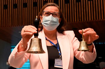 La secretaria de Estado para