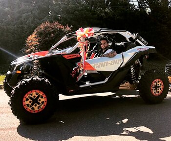 ATV marca Can-Am, modelo Maverick