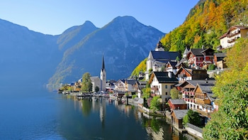 Hallstatt en Austria, ubicado a