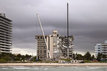 Edificio colapsado en Miami