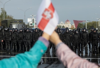 Protesta en Bielorrusia. REUTERS/Stringer