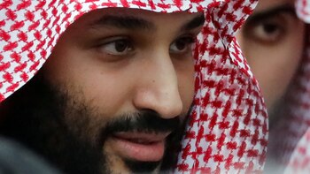 El príncipe heredero saudita Mohammed