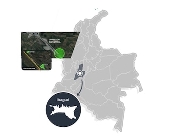 Por su ubicación geográfica, Ibagué