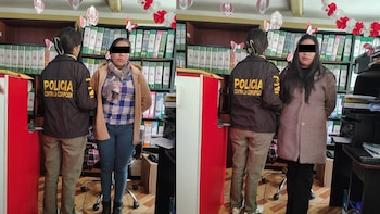 También fueron detenidos la tesorera R. A. F. M. y M. C. M. C.