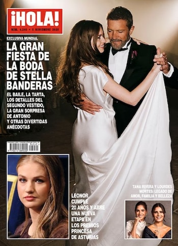 Portada de la revista '¡Hola!'