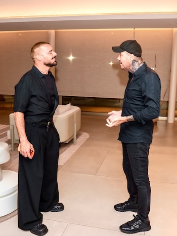 El encuentro entre Marcelo Tinelli y Ricky Martin antes del show del boricua