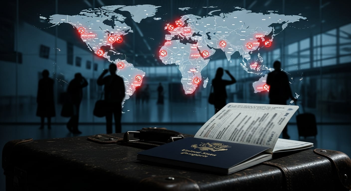 Estos son los 21 países que Estados Unidos considera demasiado peligrosos para viajar en 2026