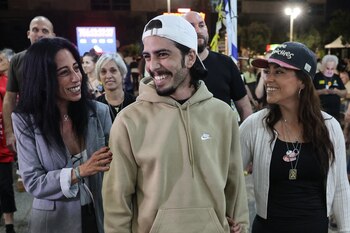 Matan Zangauker rehen Israel liberado