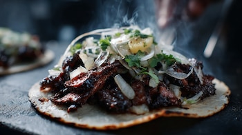 Esta receta de tacos al