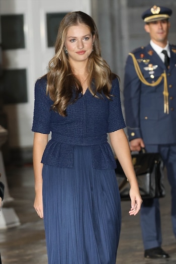 La princesa Leonor en los