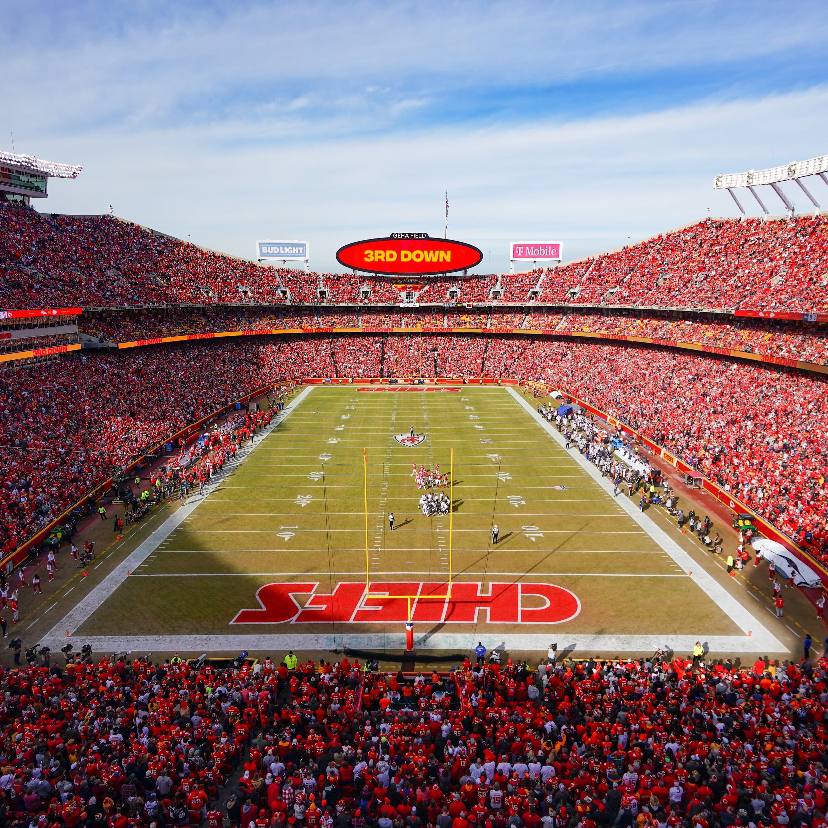 El Arrowhead Stadium de Kansas City (@GEHAField)