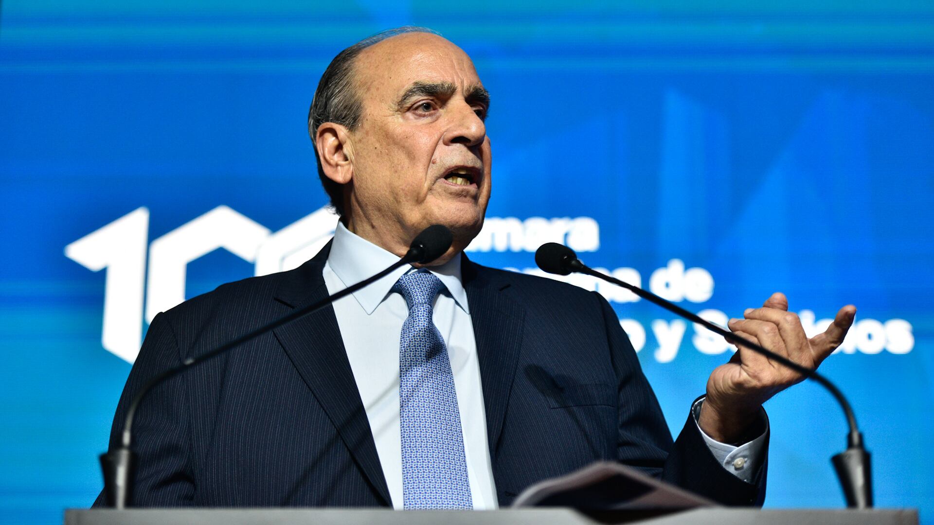 Guillermo Francos habla durante el Council of the Americas (Foto: Adrián Escandar)