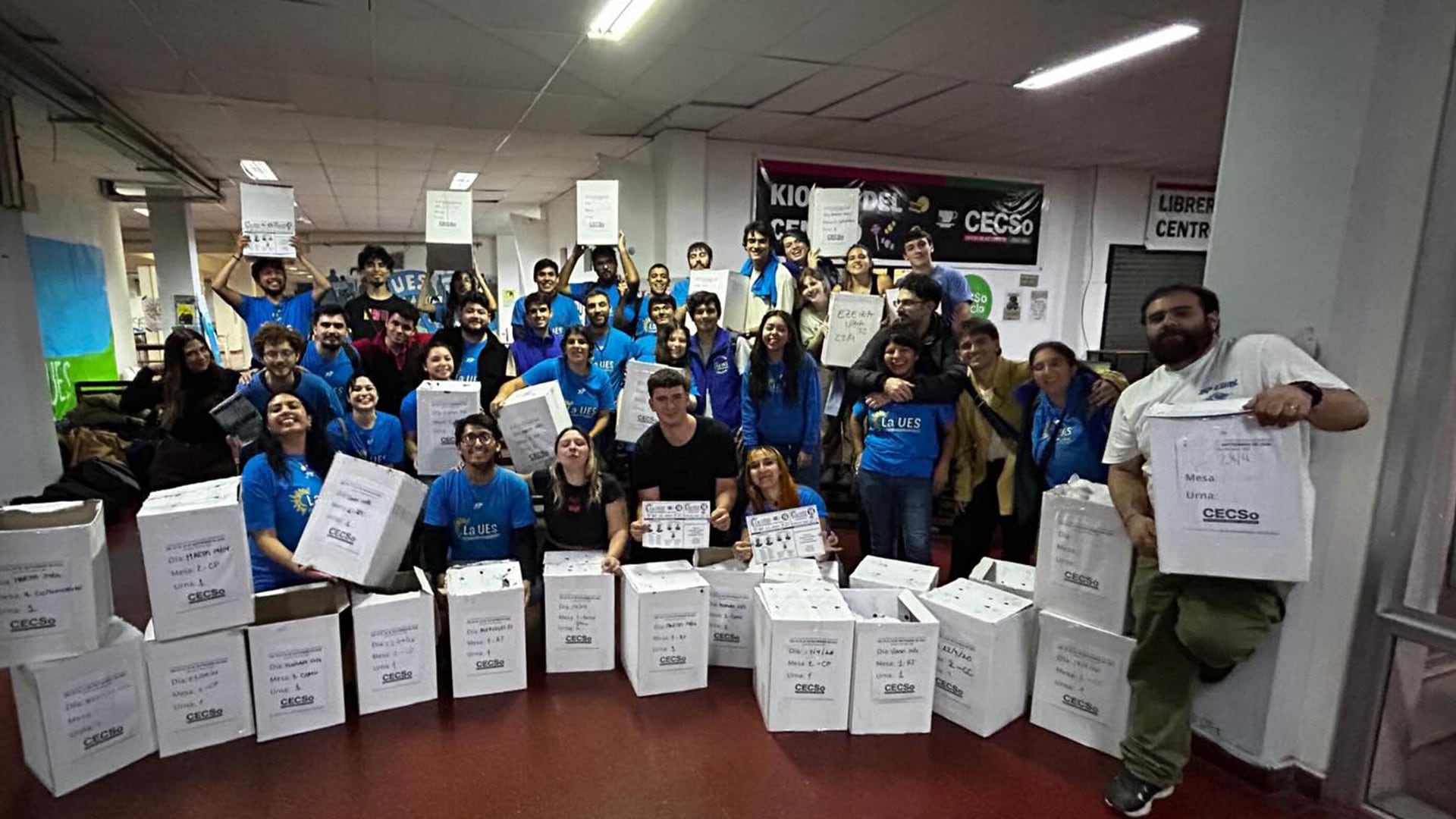 La UES venció en la Facultad de Ciencias Sociales y le arrebató el centro a La Cámpora y sectores identificados con Juan Grabois