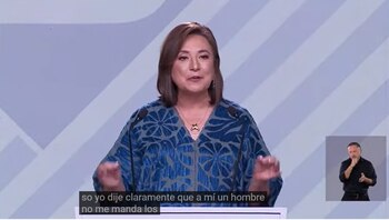 La candidata presidencial ha reiterado