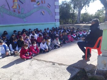 Cardozo es bombero voluntario de