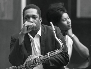 Coltrane y se segunda mujer,