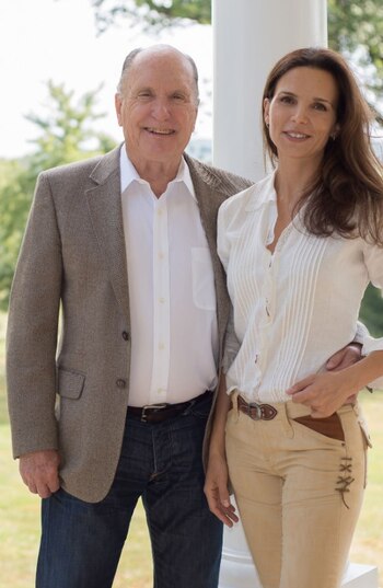 Robert Duvall y su esposa