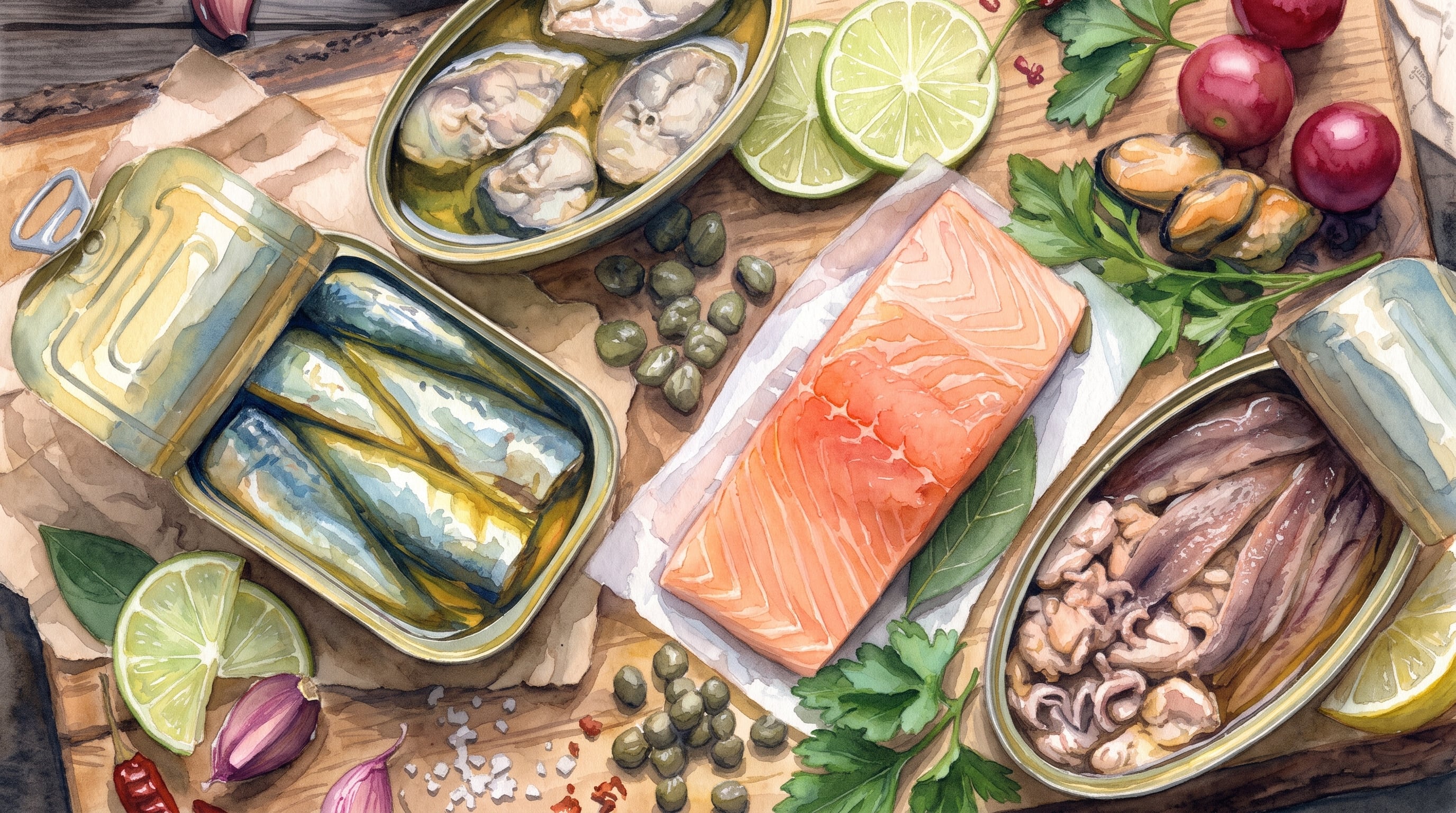 El superalimento enlatado que iguala al salmón en beneficios para el corazón