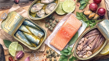 El superalimento enlatado que iguala al salmón en beneficios para el corazón