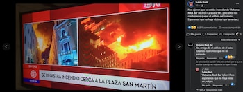 Incendio en Vichama.