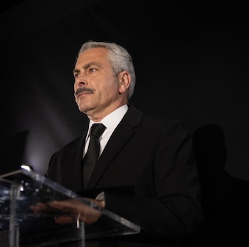 El periodista y actor Luis