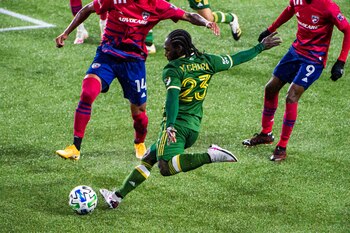 El futbolista colombiano Yimmi Chará,