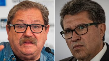 Taibo II y Ricardo Monreal